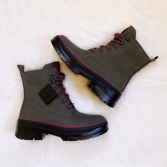 Timberland Malynn EK+ Olive Waterproof Boots - Picture 7 of 9